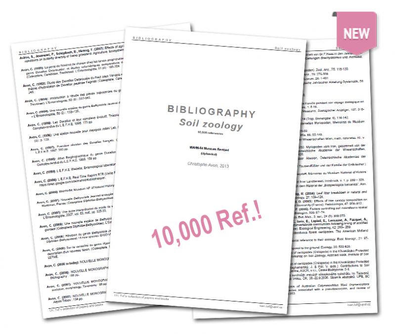 Soil zoology Bibliography, 10,000 references, MAHN-84 Museum Revised (Uploaded), Christophe Avon, 2013.jpg